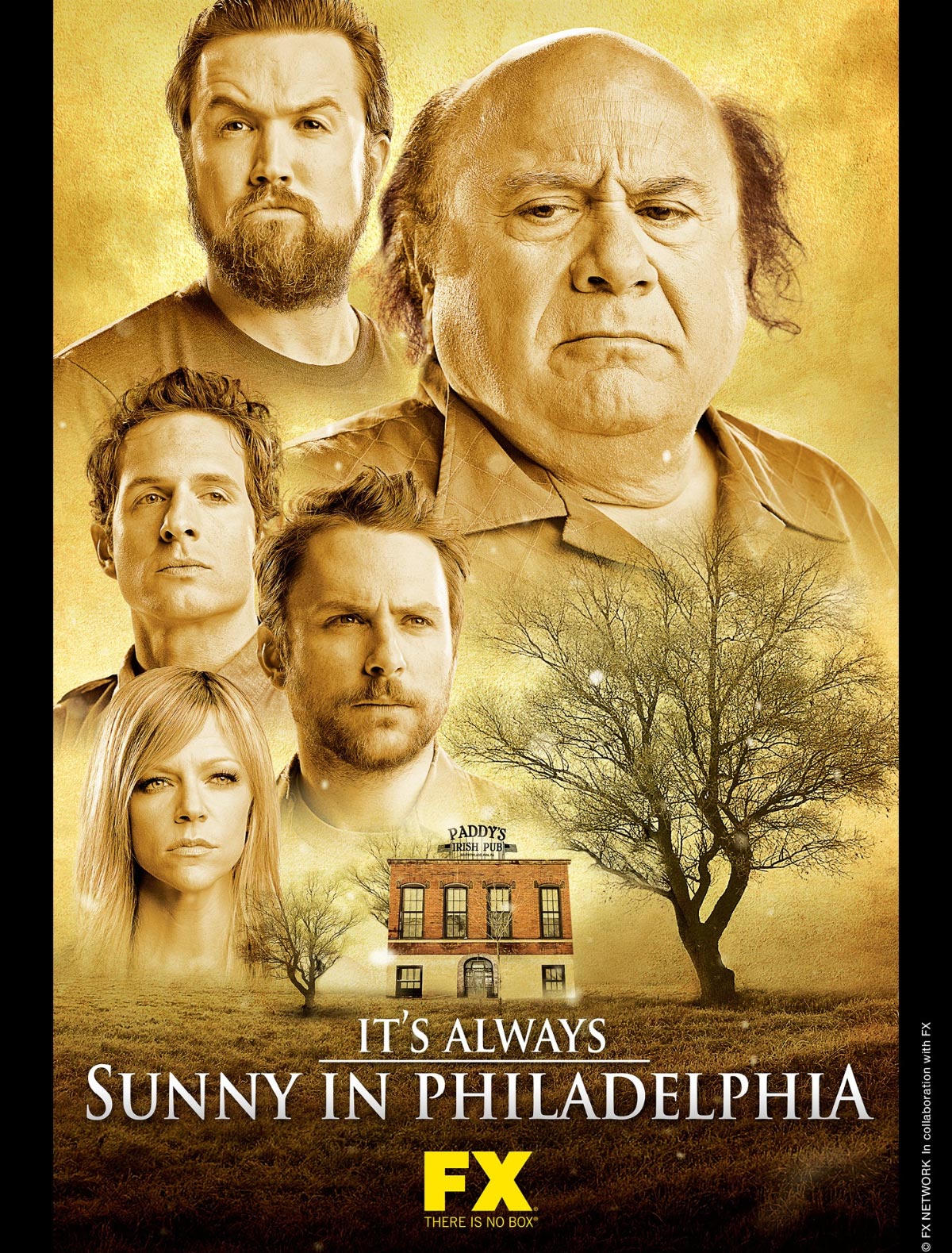 Dreamogram Iconisus – Key Art – Movie Poster – It’s Always Sunny in Philadelphia Season 7 – 2