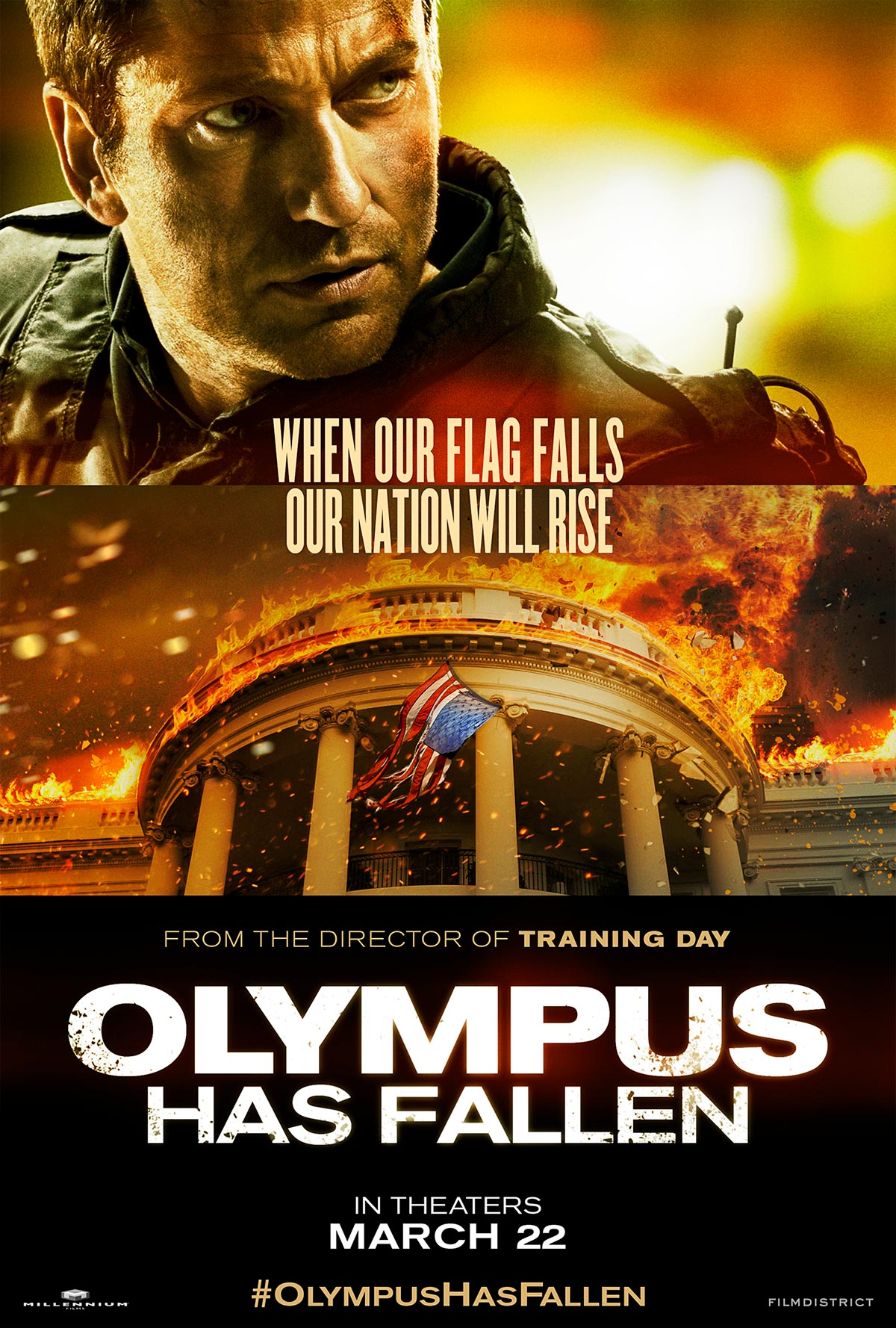 Dreamogram Iconisus – Key Art – Movie Poster – Olympus Has Fallen – 2