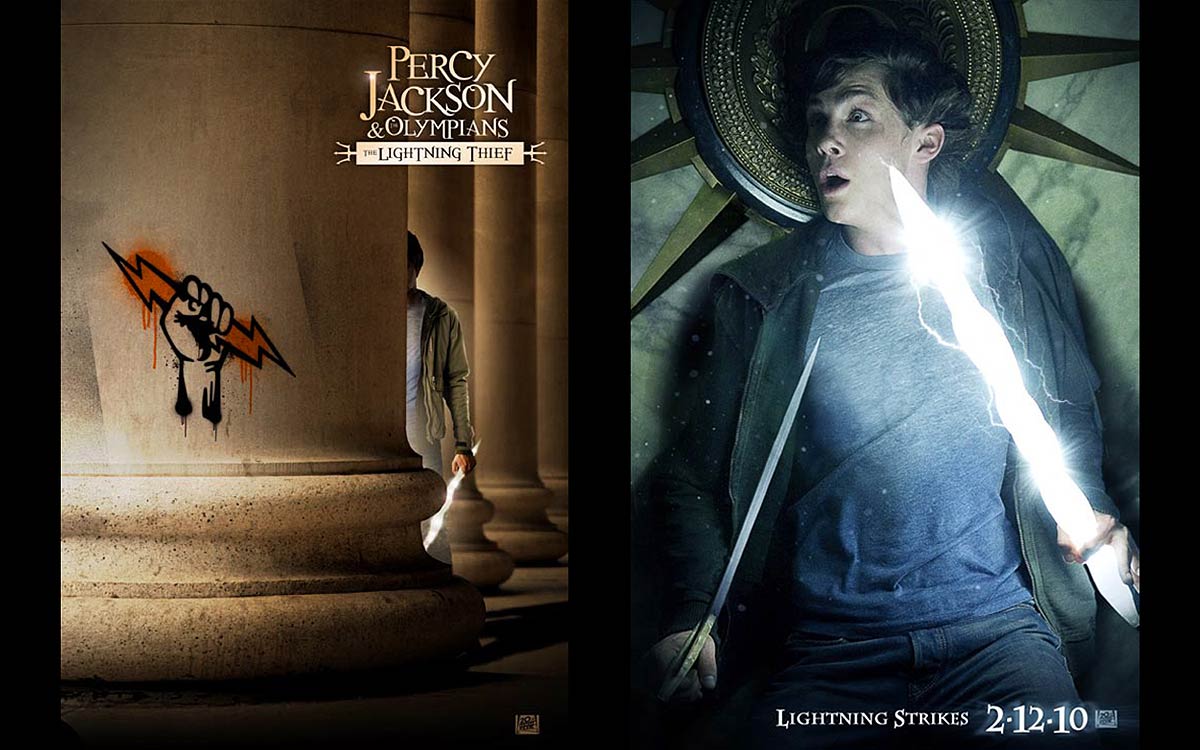 Dreamogram Iconisus – Key Art – Movie Poster – Percy Jackson & The Olympians: The Lightning Thief – 1
